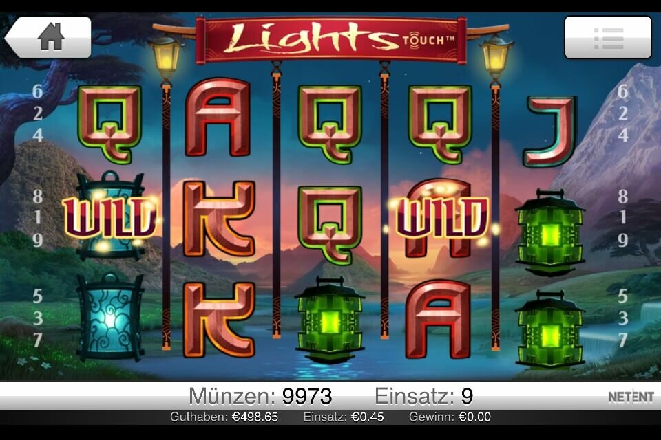 Mr Green Casino App Test: So sieht der Slot "Lights" auf dem iPhone aus