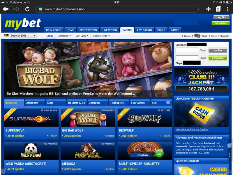 mybet casino mobile