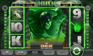 Incredible Hulk Slot