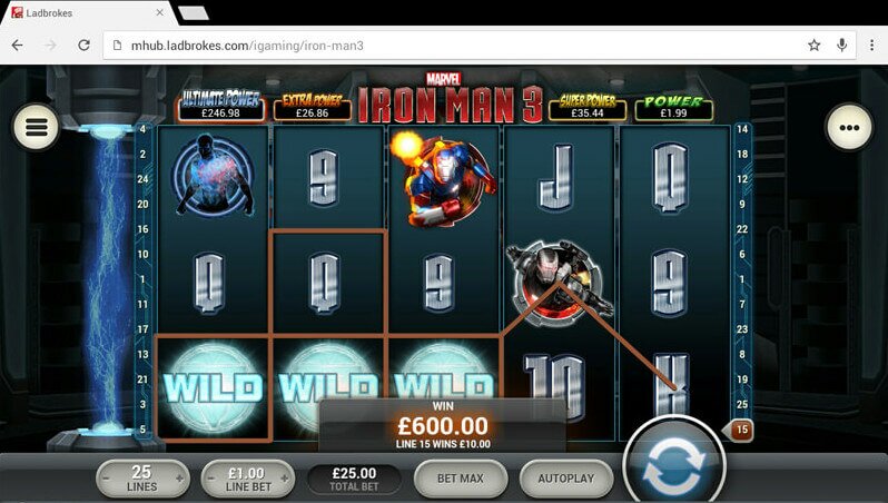 Iron Man 3 Slot Samsung Galaxy