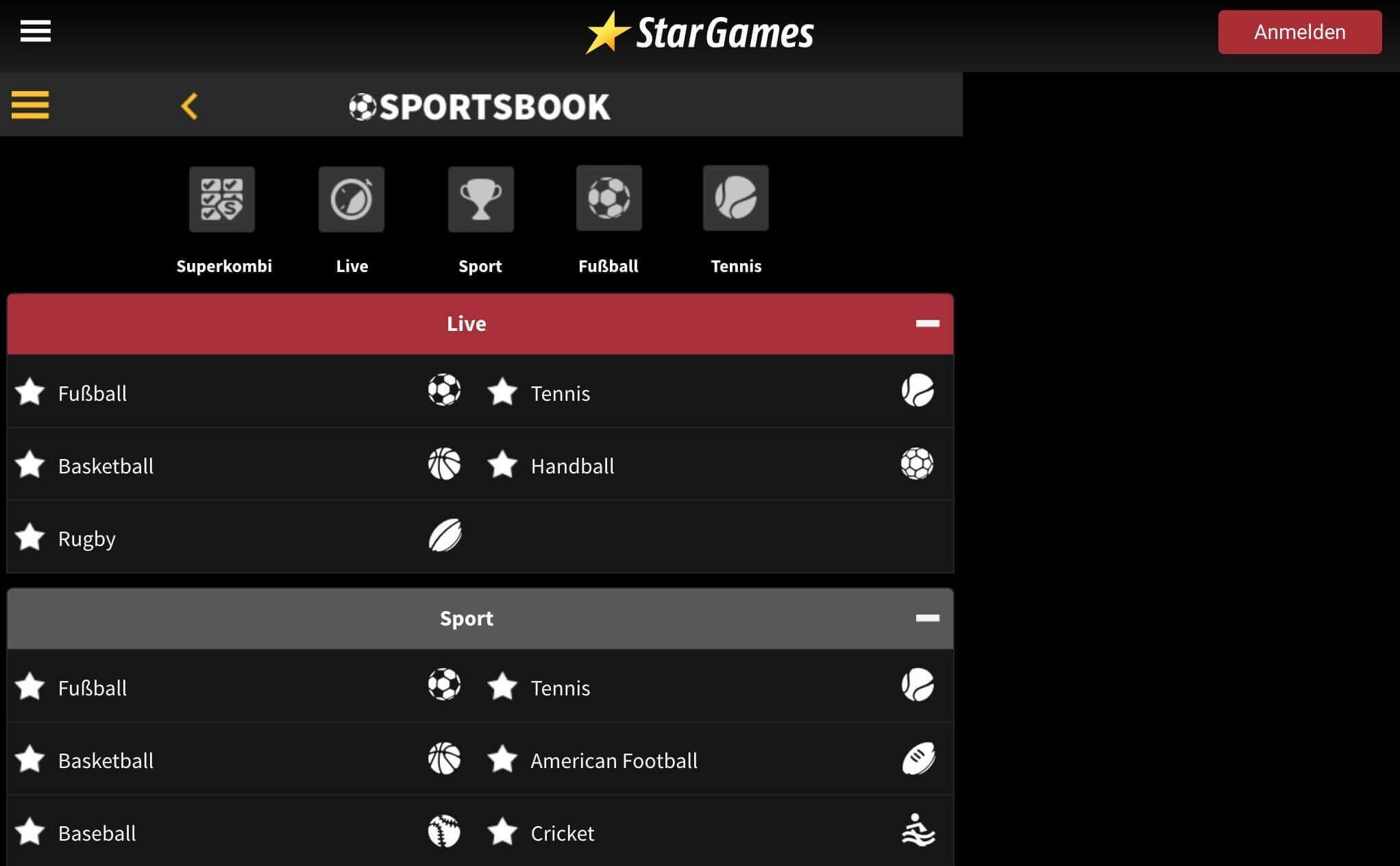 Stargames App Stargames Sportwetten